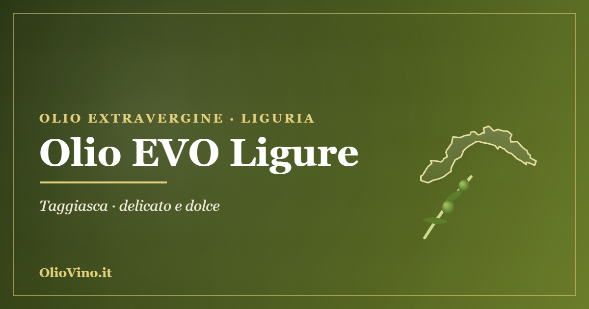 Olio EVO Ligure - sagoma regione