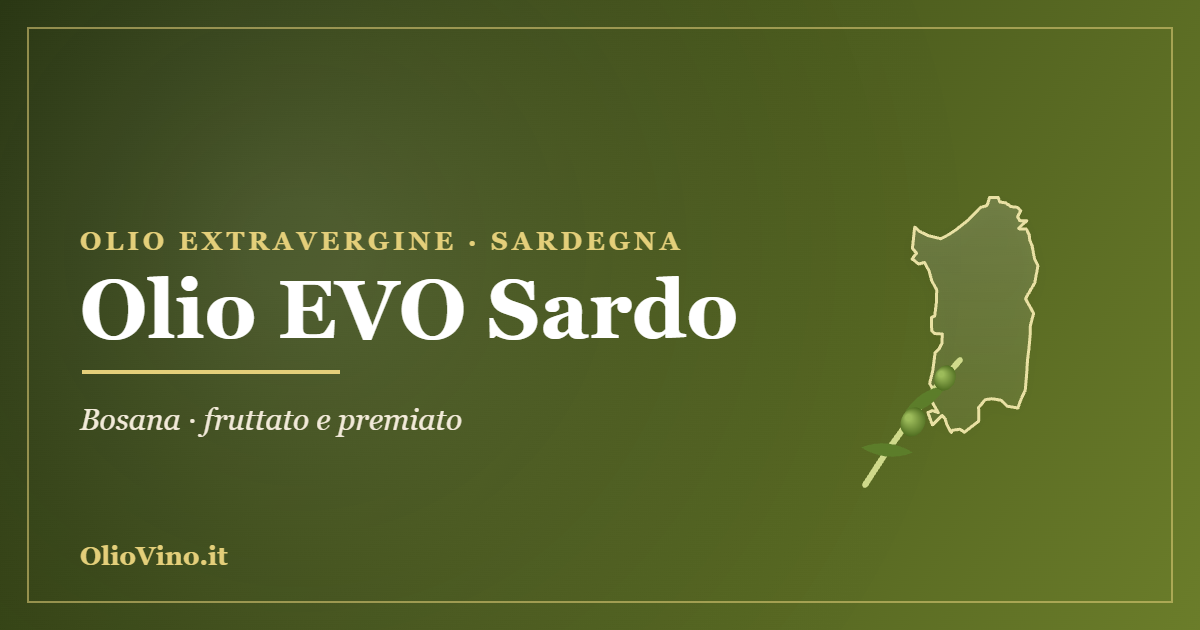 Olio EVO Sardo - sagoma regione