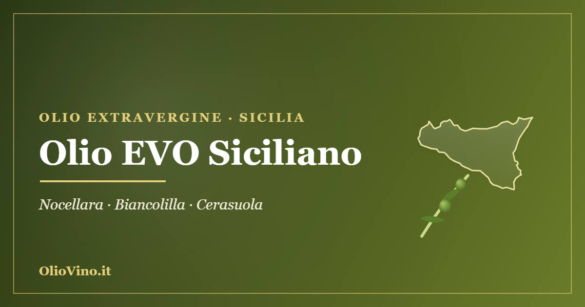 Olio EVO Siciliano - sagoma regione