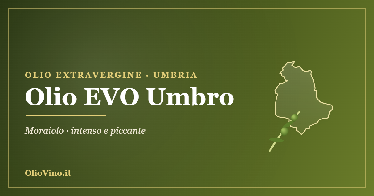 Olio EVO Umbro - sagoma regione